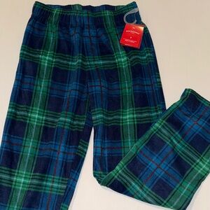 NWT Green and Blue Plaid Pajama Pants